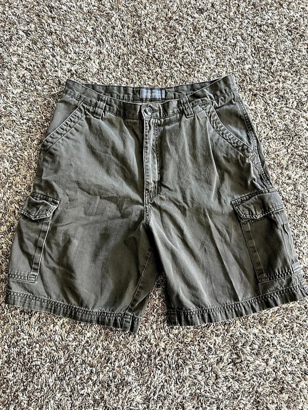 croft & barrow Cargo Shorts in Gray Size 32 Like New